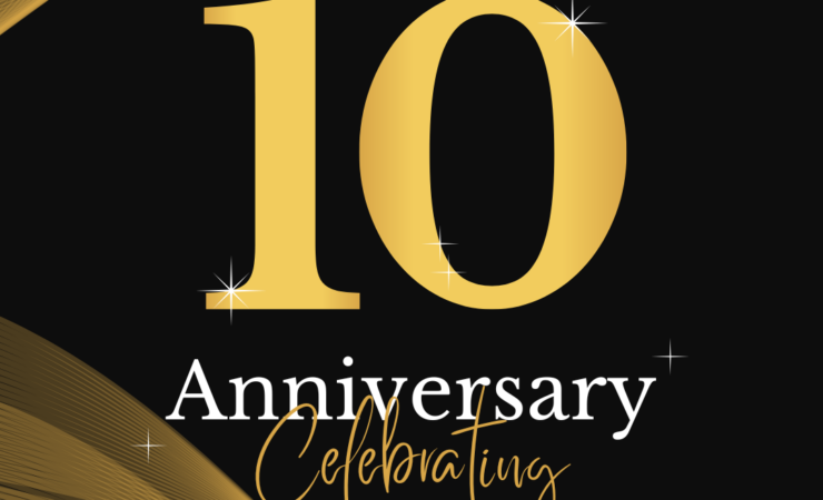 10 years anniversary celebration in style