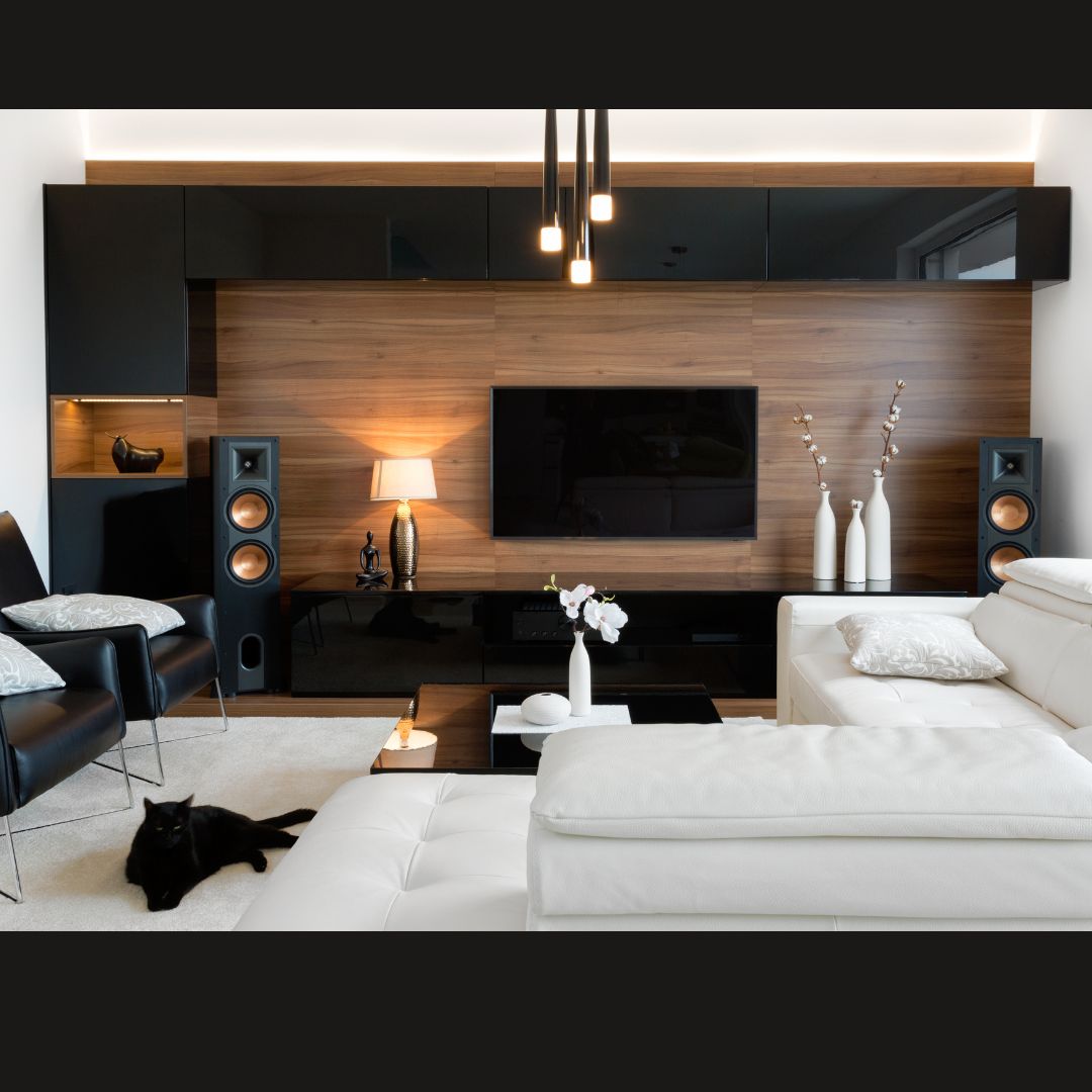 Interior finishing painted with amazing colors