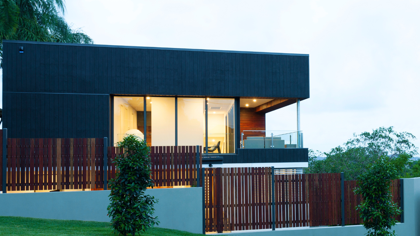 exterior home design of a home