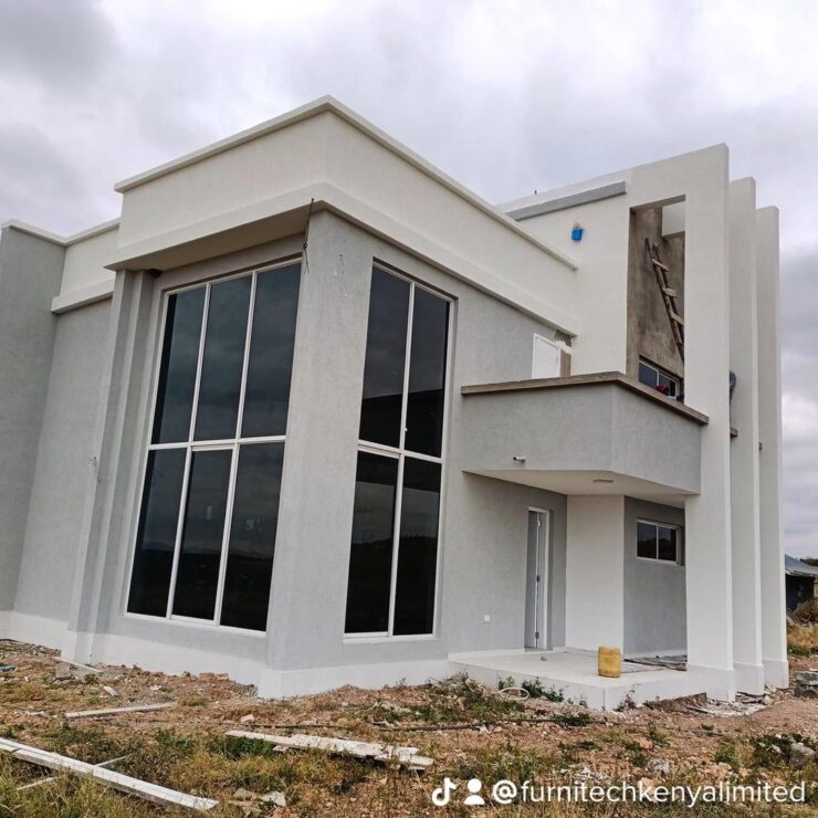 Home construction in Kenya