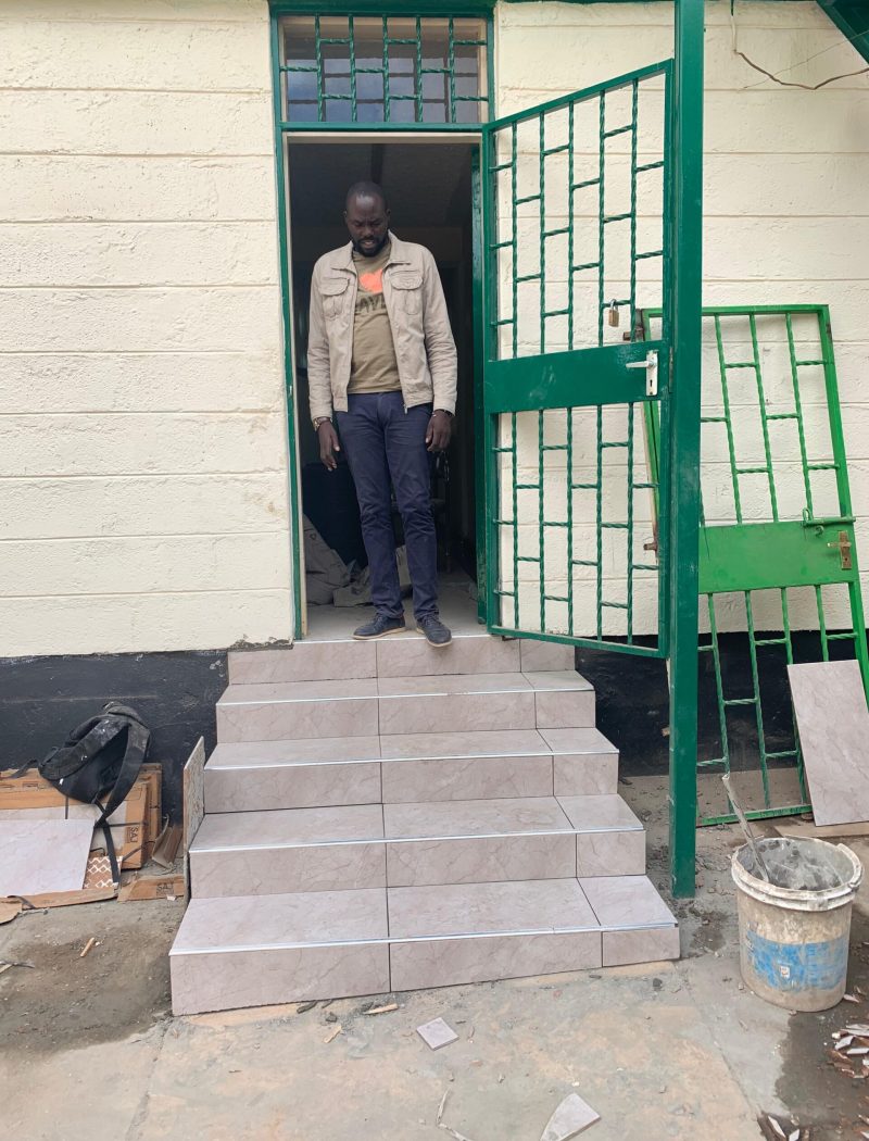 Aluminum doors for security