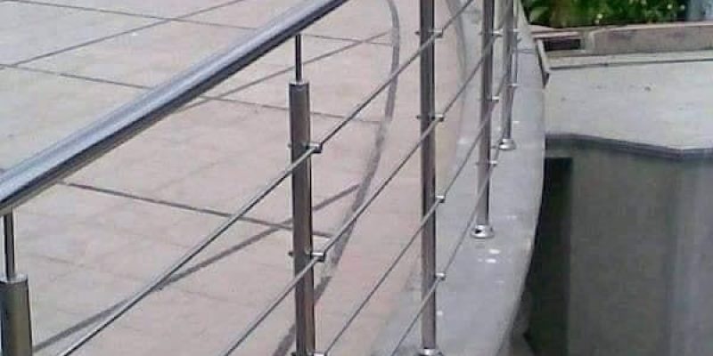 Non-rusting Stainless steel on balcony