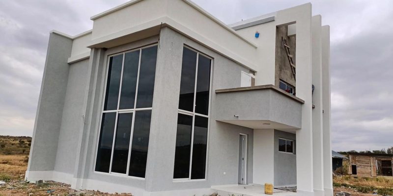 Home construction in Kenya