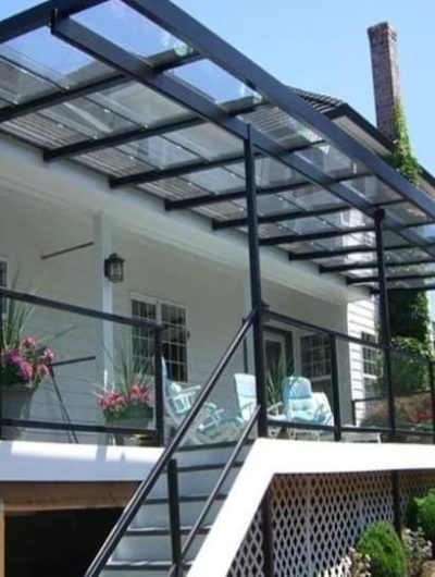 staircase stainless steel handrail