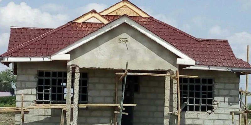 home undergoing construction